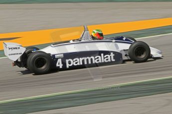 © Octane Photographic Ltd. 2011 Masters Racing Espiritu de Montjuic, April 10th 2011. Grand Prix masters, Historic Formula 1 racing. Digital Ref : 0042CB7D1038