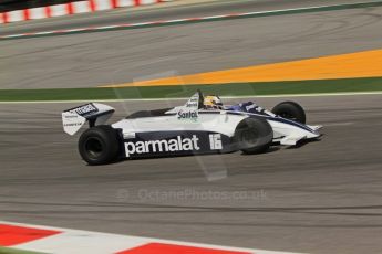© Octane Photographic Ltd. 2011 Masters Racing Espiritu de Montjuic, April 10th 2011. Grand Prix masters, Historic Formula 1 racing. Digital Ref : 0042CB7D1084