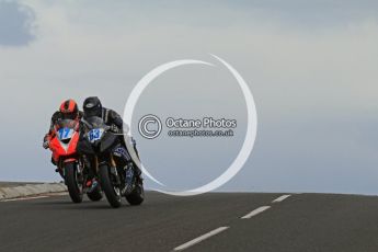 © Octane Photographic Ltd 2011. NW200 Thursday 19th May 2011. David Mulligan, Yamaha; Ryan Farquhar, Kawasaki - KMR Kawasaki / BA Components. Digital Ref :