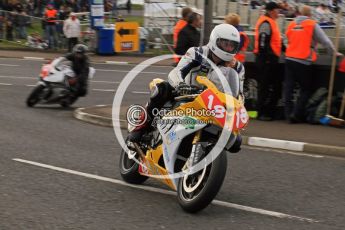 © Octane Photographic 2011. NW200, 17th May 2011 Superbike practice. Gerard Kinghan, BMW - Kinghan Racing. Digital ref : LW7D9616