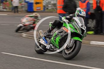 © Octane Photographic 2011. NW200, 17th May 2011 Superbike practice. Stuart Easton, Kawasaki - MSS Colchester Kawasaki. Digital ref :