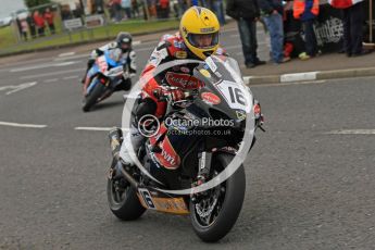 © Octane Photographic 2011. NW200, 17th May 2011 Supersport practice. John Burrows, Suzuki - Cookstown BE Racing. Digital ref : LW7D0503