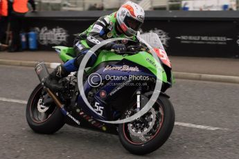 © Octane Photographic 2011. NW200, 17th May 2011 Supersport practice. Dan Kneen, Kawasaki - Marks Bloom Racing. Digital ref : LW7D0550