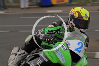 © Octane Photographic 2011. NW200, 17th May 2011 Supersport practice. Ian Lougher, Kawasaki - Blackhorse Kawasaki Motors UK. Digital ref : LW7D1331