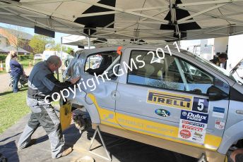 © Grize Motorsport. 2011 Pirelli Rally. 30th April 2011.