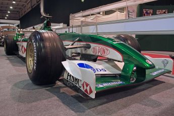 World © Octane Photographic Ltd. Race Retro 25th February 2011. Historic F1 cars. Jaguar R1 - Eddie Irvine. Digital Ref : 0644cb40d5572