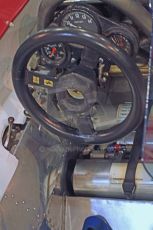 World © Octane Photographic Ltd. Race Retro 25th February 2011. Historic F1 cars. Jody Scheckter Ferrari 314T4 steering wheel. Digital Ref : 0644cb40d5576