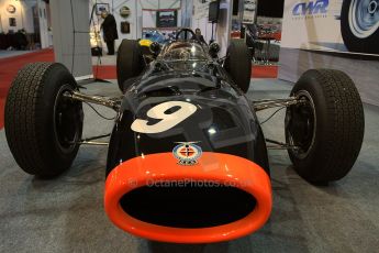 World © Octane Photographic Ltd. Race Retro 25th February 2011. Historic F1 cars. BRM. Digital Ref : 0644cb40d5598