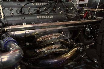 World © Octane Photographic Ltd. Race Retro 25th February 2011. Historic F1 cars. Ford V8 DFV engine. Digital Ref : 0644cb40d5611