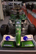 World © Octane Photographic Ltd. Race Retro 25th February 2011. Historic F1 cars. Jaguar R1 - Eddie Irvine. Digital Ref : 0644cb40d5615