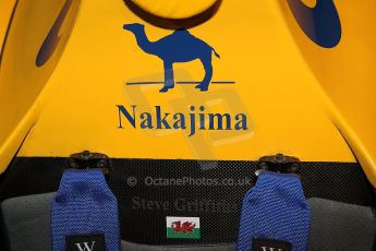 World © Octane Photographic Ltd. Race Retro 25th February 2011. Historic F1 cars. Satoru Nakajima Lotus 101 Judd. Digital Ref : 0644cb7d1733