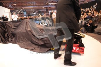 Autosport International 2011. Renault 2011 livery launch. Digital ref : 0046CB1D5919