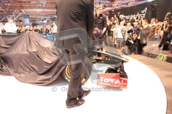 Autosport International 2011. Renault 2011 livery launch. Digital ref : 0046CB1D5921