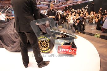 Autosport International 2011. Renault 2011 livery launch. Digital ref : 0046CB1D5925