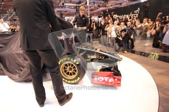Autosport International 2011. Renault 2011 livery launch. Digital ref : 0046CB1D5926
