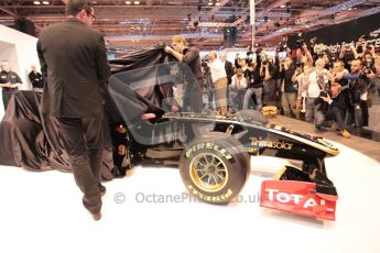 Autosport International 2011. Renault 2011 livery launch. Digital ref : 0046CB1D5934