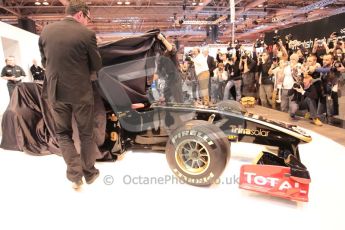 Autosport International 2011. Renault 2011 livery launch. Digital ref : 0046CB1D5936