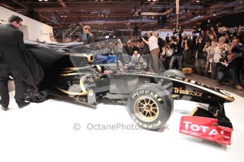 Autosport International 2011. Renault 2011 livery launch. Digital ref : 0046CB1D5948