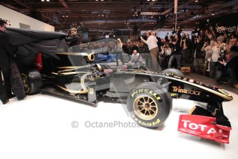 Autosport International 2011. Renault 2011 livery launch. Digital ref : 0046CB1D5954