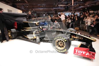 Autosport International 2011. Renault 2011 livery launch. Digital ref : 0046CB1D5955