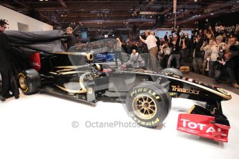 Autosport International 2011. Renault 2011 livery launch. Digital ref : 0046CB1D5956