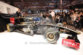 Autosport International 2011. Renault 2011 livery launch. Digital ref : 0046CB1D5962