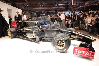 Autosport International 2011. Renault 2011 livery launch. Digital ref : 0046CB1D5964