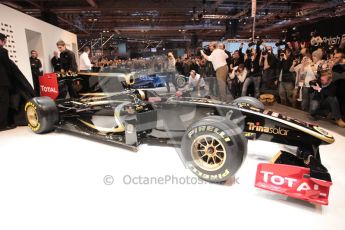 Autosport International 2011. Renault 2011 livery launch. Digital ref : 0046CB1D5965