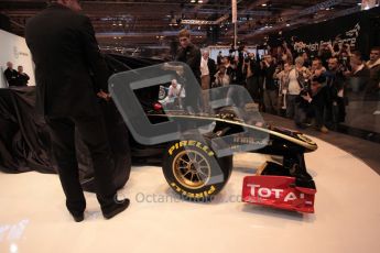 Autosport International 2011. Renault 2011 livery launch. Digital ref : 0046CB1D5931