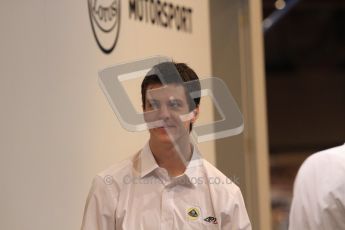 Autosport International 2011. Renault 2011 livery launch. Digital ref : 0046LW7D2469