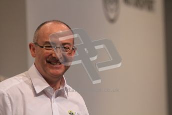 Autosport International 2011. Renault 2011 livery launch. Digital ref : 0046LW7D2441