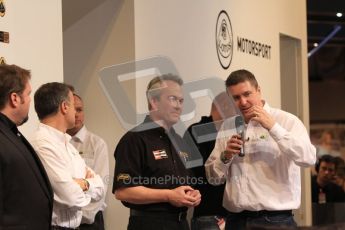 Autosport International 2011. Renault 2011 livery launch. Clive Chapman. Digital ref : 0046LW7D2469