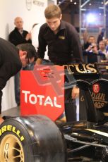 Autosport International 2011. Renault 2011 livery launch. Digital ref : 0046LW7D2469