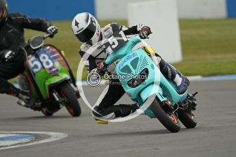 © Octane Photographic Ltd. Superstars meeting, Donington Park, Sunday 19th June 2011. All Heat/Replay British Scooter Championship. Digital Ref : 0080CB1D5154