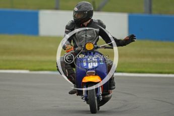 © Octane Photographic Ltd. Superstars meeting, Donington Park, Sunday 19th June 2011. All Heat/Replay British Scooter Championship. Digital Ref : 0080CB1D5174