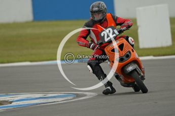 © Octane Photographic Ltd. Superstars meeting, Donington Park, Sunday 19th June 2011. All Heat/Replay British Scooter Championship. Digital Ref : 0080CB1D5202