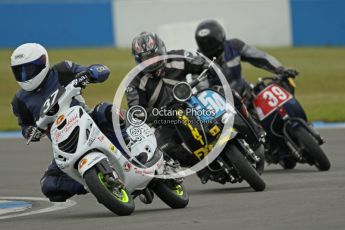 © Octane Photographic Ltd. Superstars meeting, Donington Park, Sunday 19th June 2011. All Heat/Replay British Scooter Championship. Digital Ref : 0080CB1D5221