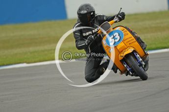 © Octane Photographic Ltd. Superstars meeting, Donington Park, Sunday 19th June 2011. All Heat/Replay British Scooter Championship. Digital Ref : 0080CB1D5247