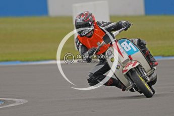 © Octane Photographic Ltd. Superstars meeting, Donington Park, Sunday 19th June 2011. All Heat/Replay British Scooter Championship. Digital Ref : 0080CB1D5269