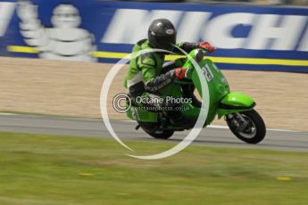 © Octane Photographic Ltd. Superstars meeting, Donington Park, Sunday 19th June 2011. All Heat/Replay British Scooter Championship. Digital Ref : 0080CB1D5755