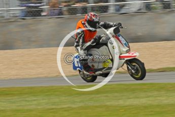 © Octane Photographic Ltd. Superstars meeting, Donington Park, Sunday 19th June 2011. All Heat/Replay British Scooter Championship. Digital Ref : 0080CB1D5771