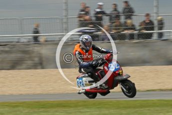 © Octane Photographic Ltd. Superstars meeting, Donington Park, Sunday 19th June 2011. All Heat/Replay British Scooter Championship. Digital Ref : 0080CB1D5776