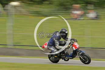 © Octane Photographic Ltd. Superstars meeting, Donington Park, Sunday 19th June 2011. All Heat/Replay British Scooter Championship. Digital Ref : 0080cb1d5860