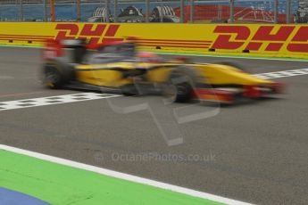 © Octane Photographic Ltd. 2011. European Formula1 GP, Friday 24th June 2011. GP2 Qualifying. Romain Grosjean - Dams. Digital Ref:  0084CB1D6923