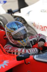 © Octane Photographic Ltd. 2011. European Formula1 GP - Valencia, Saturday 25th June 2011. GP3 Qualifying drivers holding area, Adrian Quaife-Hobbs. Digital Ref: 0088CB1D7617
