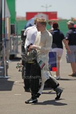 © Octane Photographic Ltd. 2011. European Formula1 GP, Saturday 25th June 2011. GP3 Qualifying drivers holding area. Digital Ref: 0088CB1D7649
