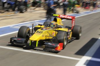 © Octane Photographic Ltd. 2011. European Formula1 GP, Saturday 25th June 2011. GP2 Race 1. Pal Varhaug - DAMS. Digital Ref:  0085CB1D7963