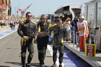 © Octane Photographic Ltd. 2011. European Formula1 GP, Saturday 25th June 2011. GP2 Race 1. The jubilant DAMS team after Romain Grosjean's win. Digital Ref:  0085CB1D8192