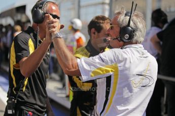 © Octane Photographic Ltd. 2011. European Formula1 GP, Saturday 25th June 2011. GP2 Race 1. The jubilant DAMS team after Romain Grosjean's win. Digital Ref:  0085CB1D8213