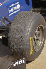 © Octane Photographic Ltd. 2011. European Formula1 GP, Saturday 25th June 2011. GP2 Race 1. The new Pirelli soft compound did its job admirably. Digital Ref: 0085CB1D8435